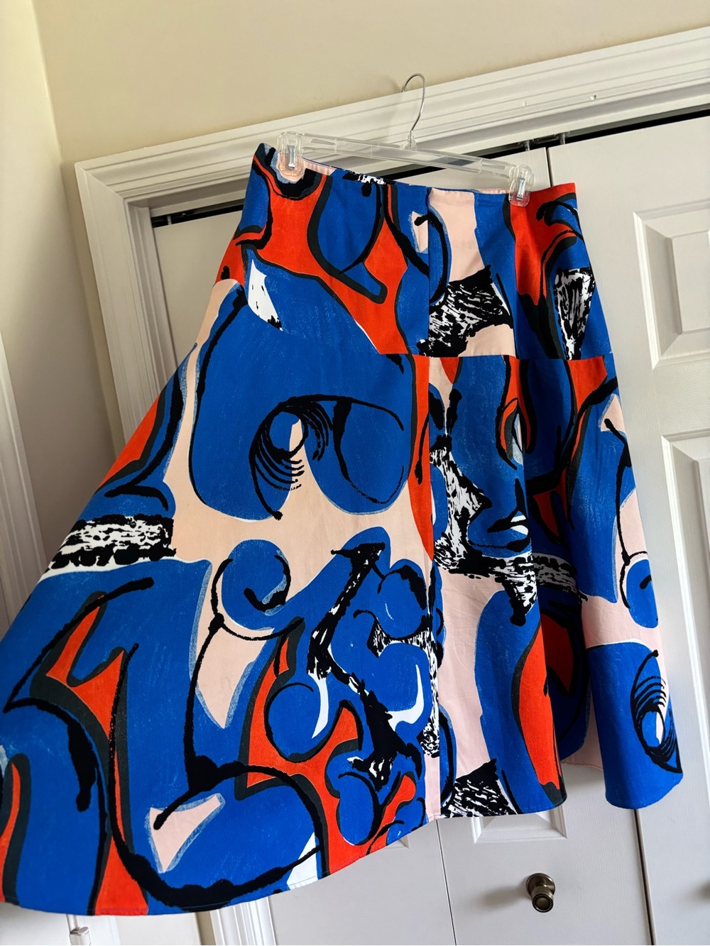 Marimekko Puutarha Eldfamn Cotton Skirt Size 46 New - Picture 3 of 8